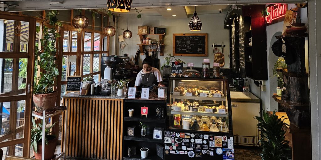 Hidden cafe in pokhara